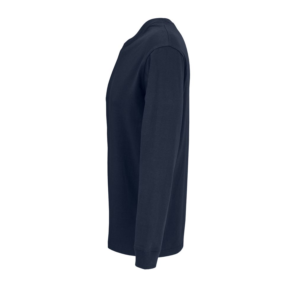 Футболка унисекс с длинным рукавом Pioneer LSL, темно-синяя, размер M