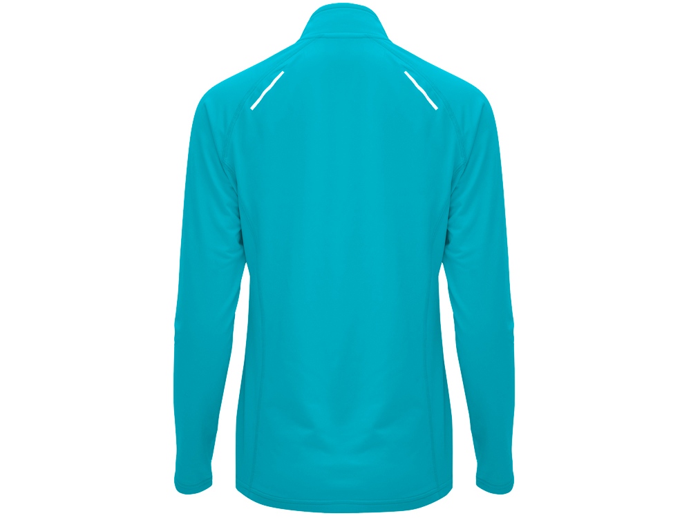 Толстовка с воротом на молнии женская Melbourne, бирюзовый