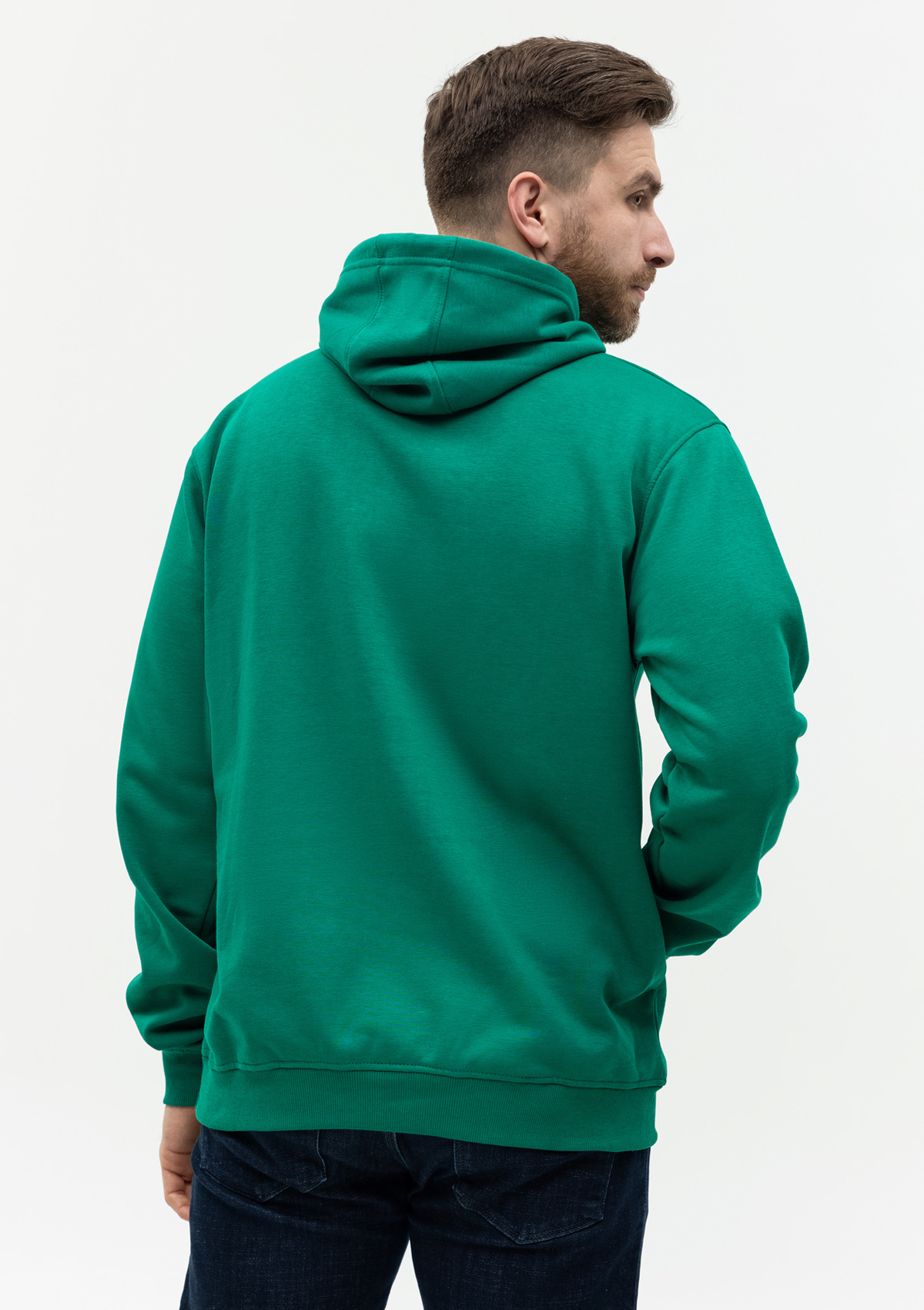 Худи унисекс STAN футер с начёсом 260, 20, Зелёный,  (30/1)  (46/S)