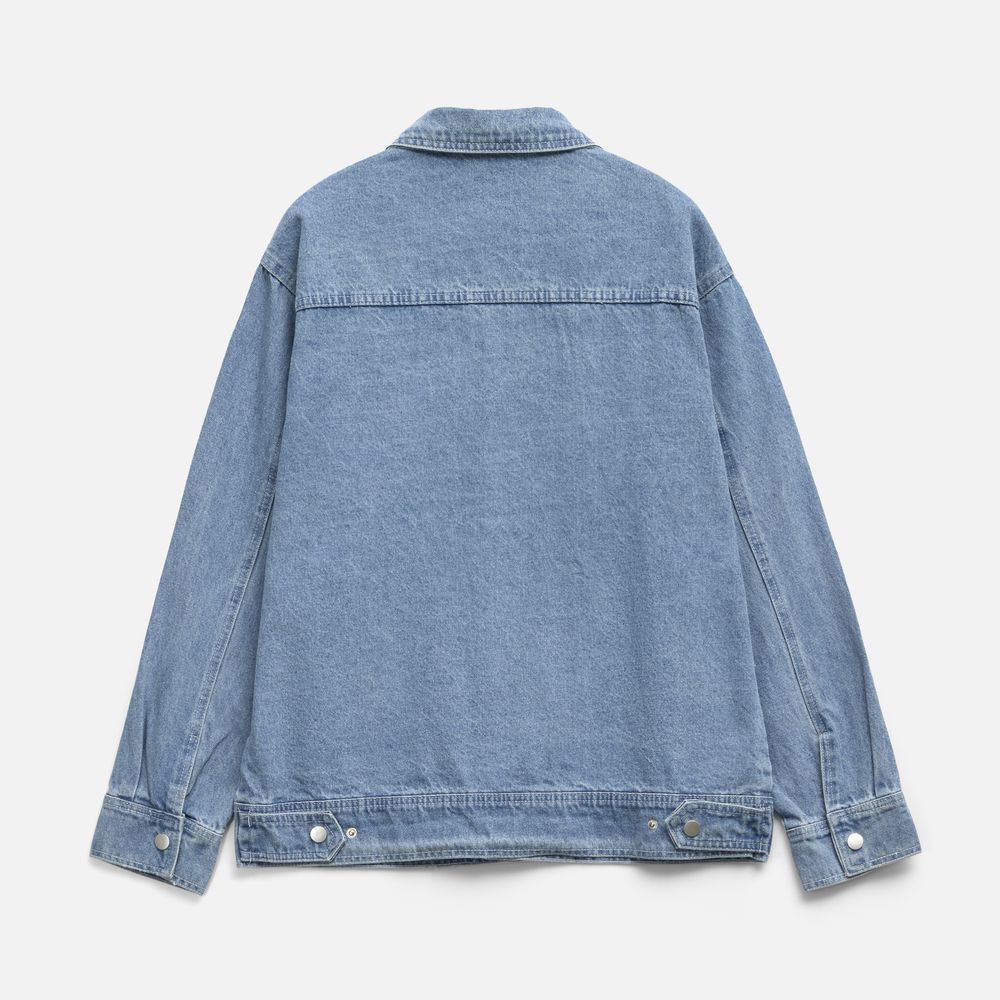 Куртка джинсовая O2, голубая, размер M/L