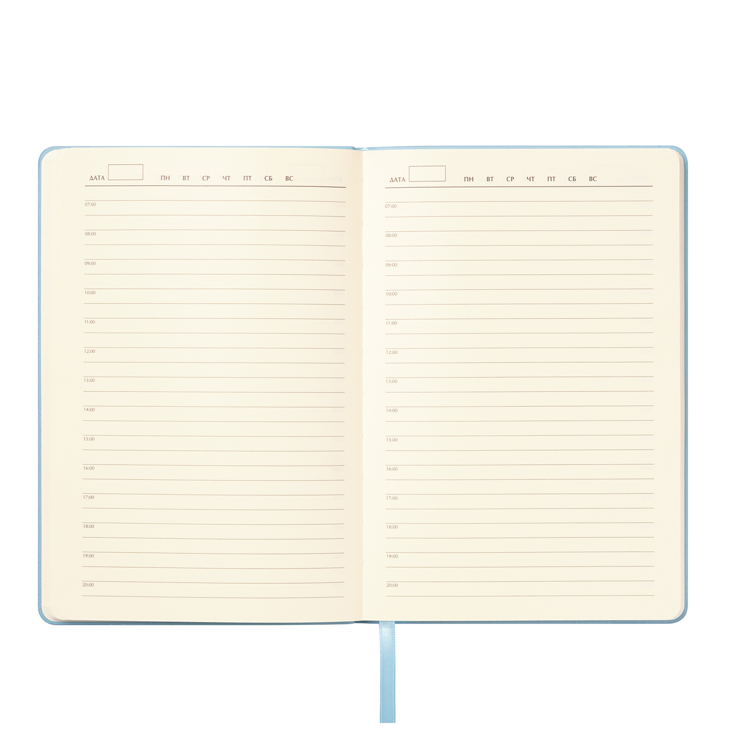 Ежедневник Верона (Verona) недатированный, голубой