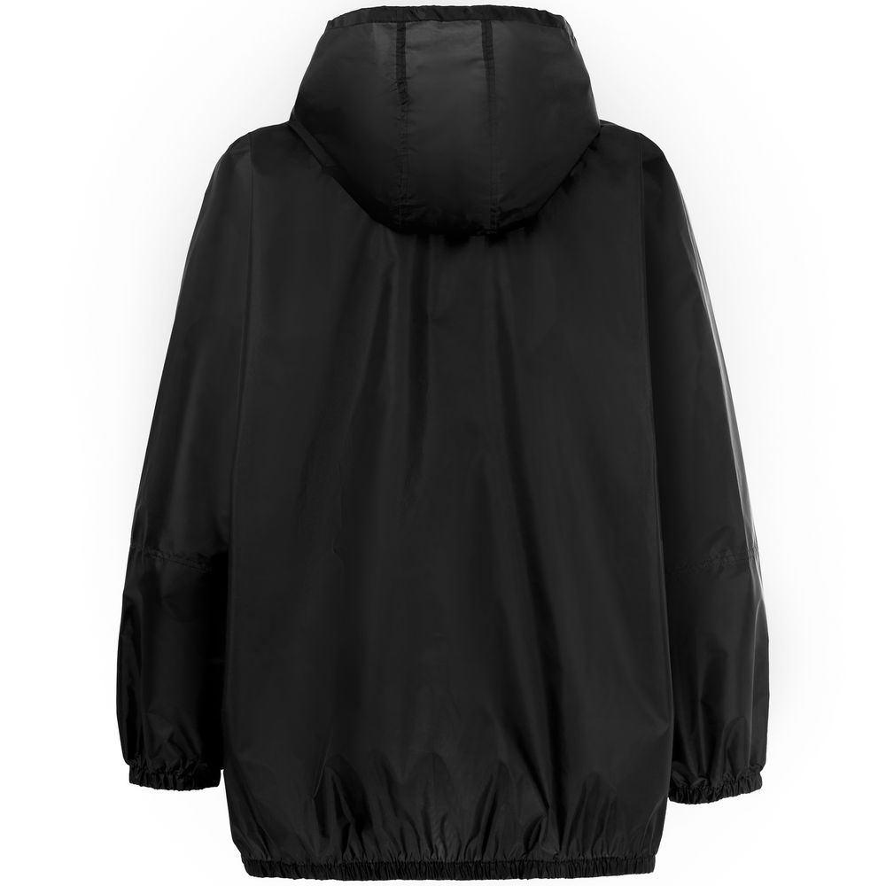 Дождевик-анорак Alatau, укороченный, синий фото на сайте Print Logо.