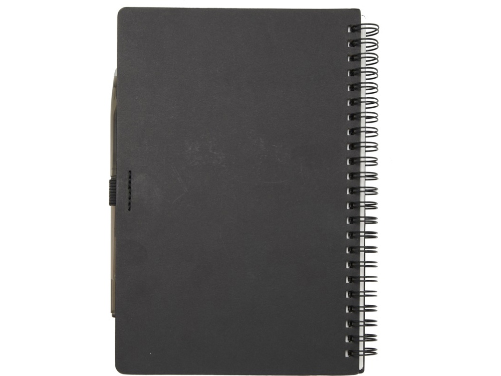 Slate многоразовый набор из блокнота в мягкой обложке и ручки - сплошной черный