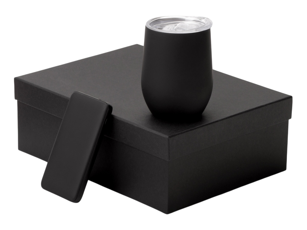 Подарочный набор COLOR IT с термокружкой и повербанком с логотипом  | Print Logo