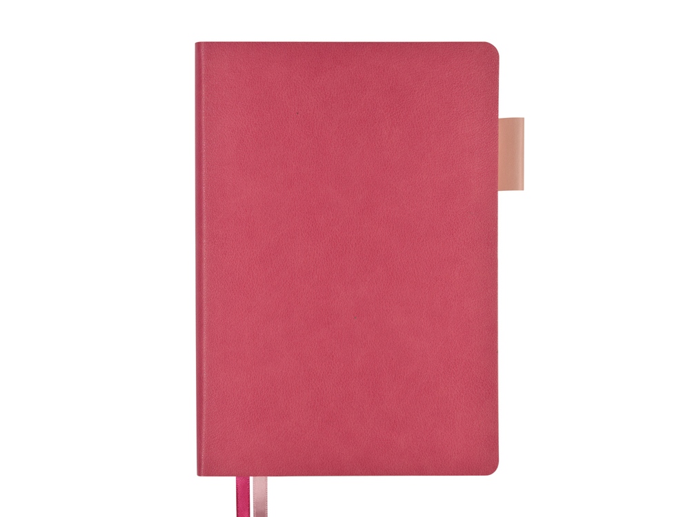 Ежедневник А5 датированный Boston 2026, розовый