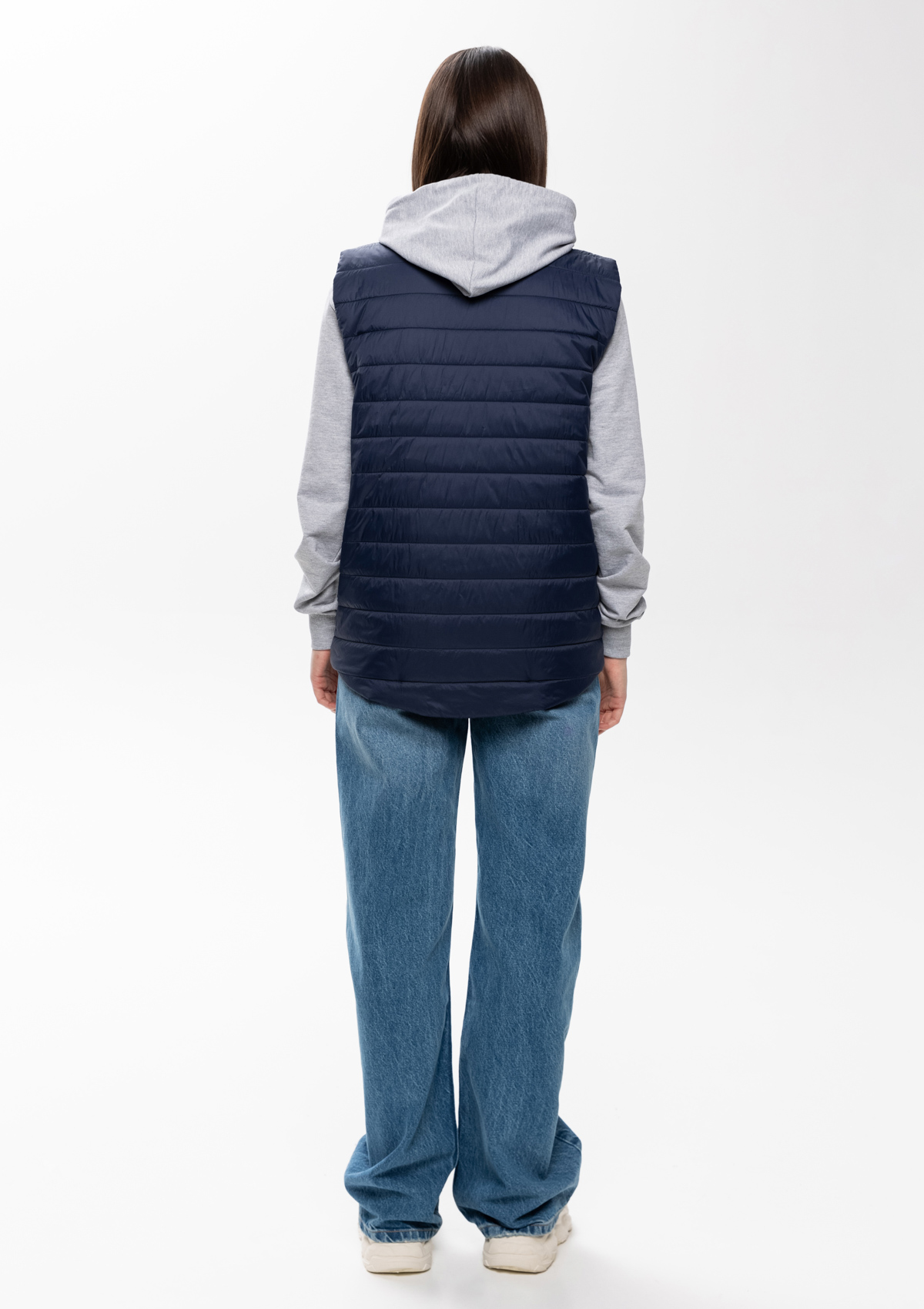 Жилет унисекс утепленный STAN таффета, 65, 87, Тёмно-синий,  (46)  (48/M)