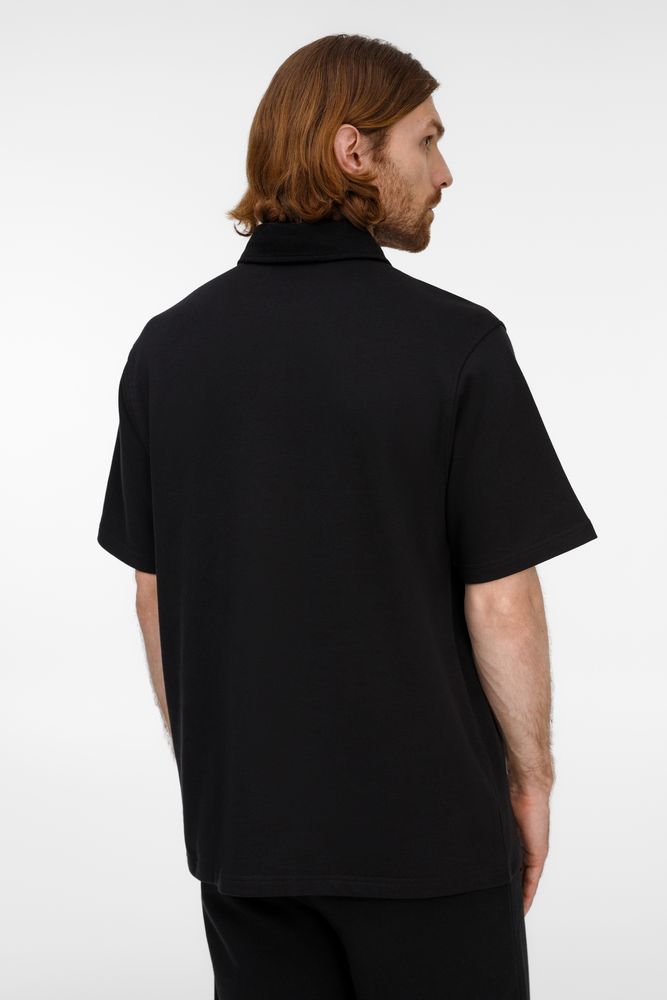 Рубашка поло унисекс Tiimi, черная, размер XL/XXL