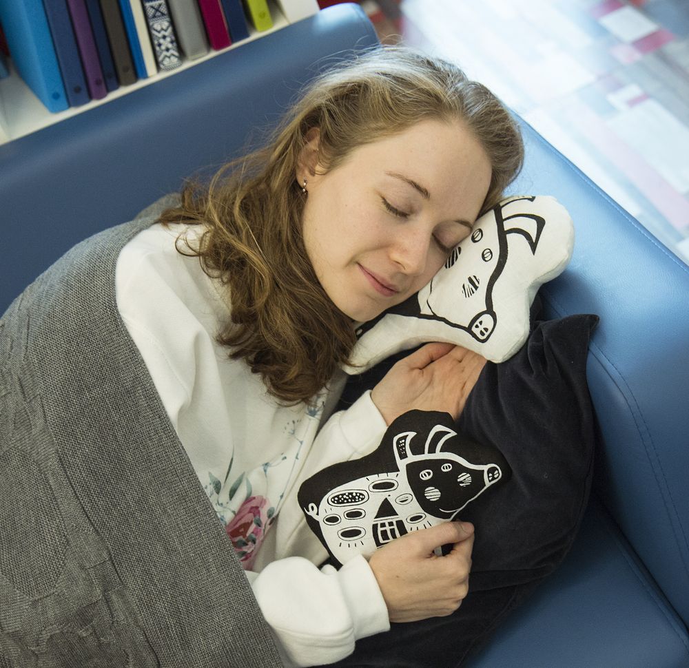 Игрушка «Свинка, витающая в облаках»