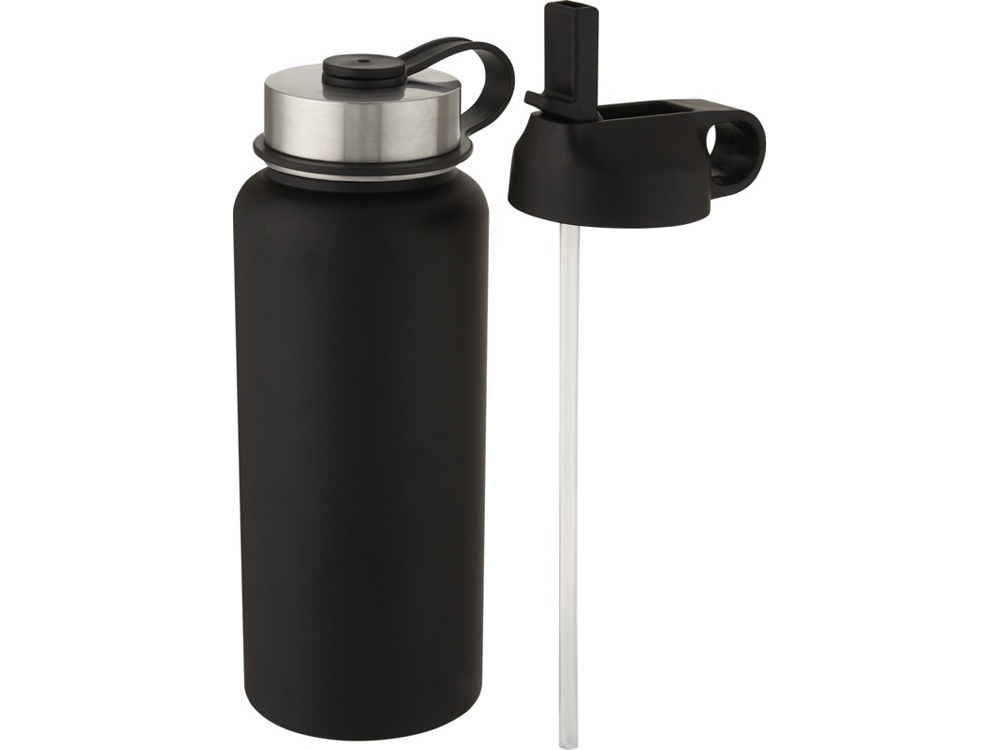 Бутылка спортивная Supra с вакуумной изоляцией и 2 крышками с логотипом Avenue | Print Logo