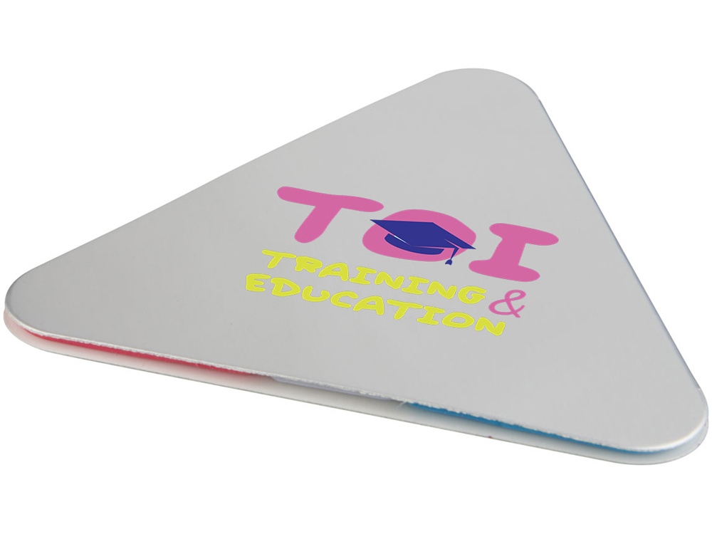 Треугольные стикеры, серый