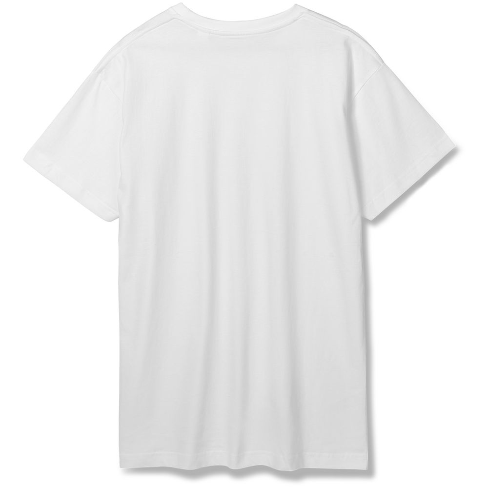 Футболка унисекс T-Bolka 180, белая, размер S