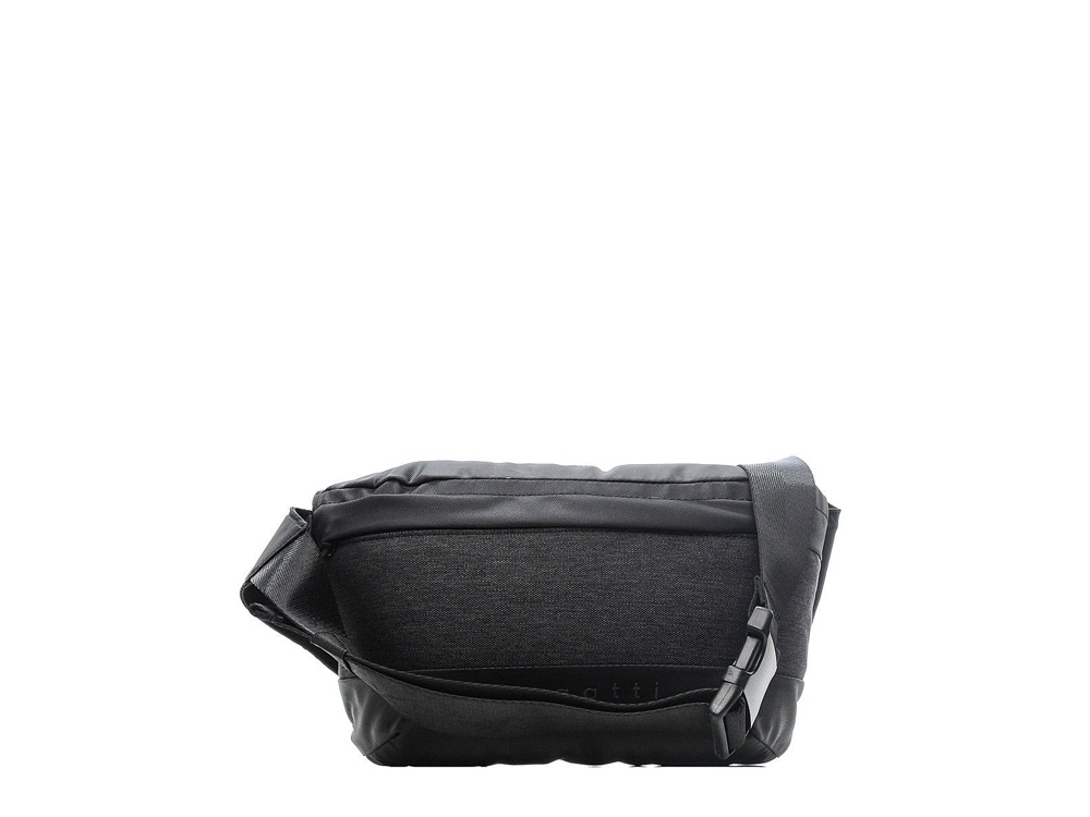 Сумка на пояс BUGATTI КОСМОС | UNIVERSUM, графитовая, полиэстер меланж/тарпаулин, 27х5х15 см, 1 л