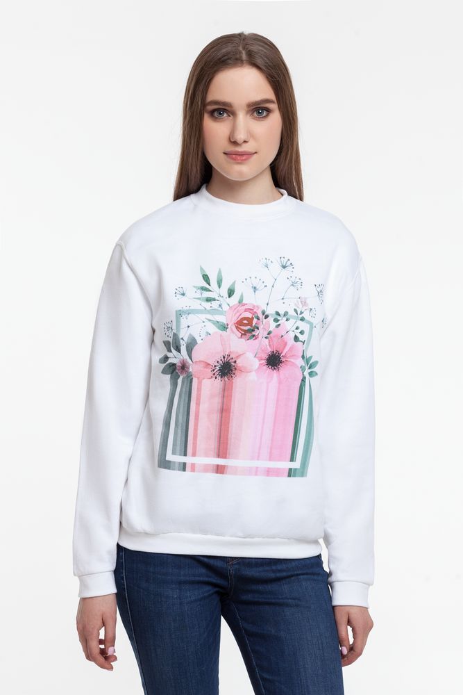 Толстовка Bloom с логотипом Принтэссенция | Print Logo