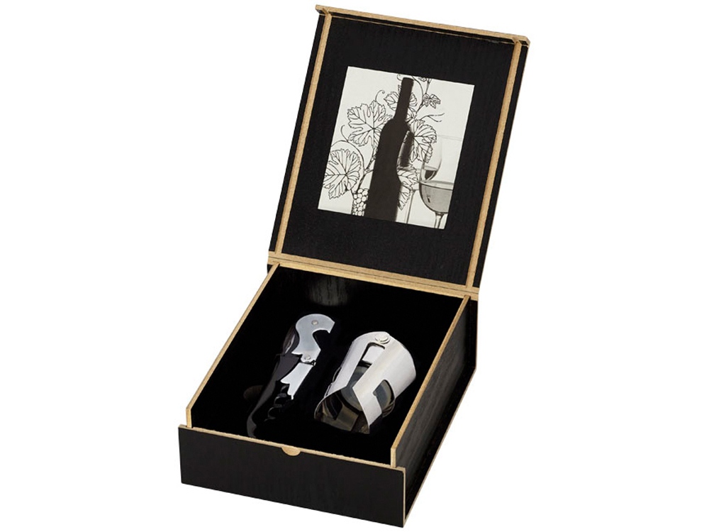 Набор Belgio для вина и шампанского с логотипом Avenue | Print Logo