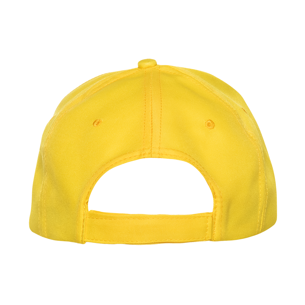 Бейсболка STAN 5 клиньев полиэстер 150, 10P, Жёлтый,  (12/1)  (56-58/ONE SIZE)