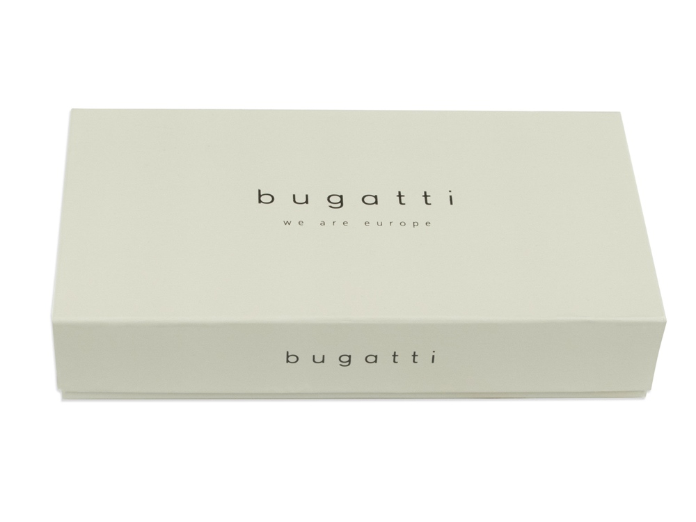 Кошелёк женский BUGATTI СИНА | SINA, бежевый, воловья кожа/полиэстер, 13,7х3х9,5 см