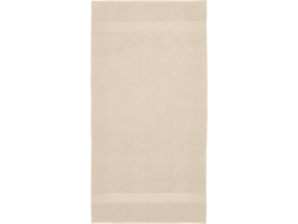 Хлопковое полотенце для ванной Amelia 70x140 см плотностью 450 г/м2, бежевый