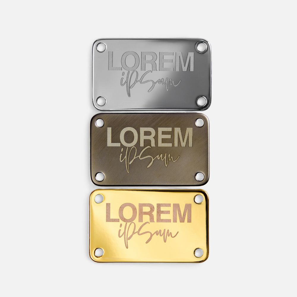 Шильдик металлический Furo