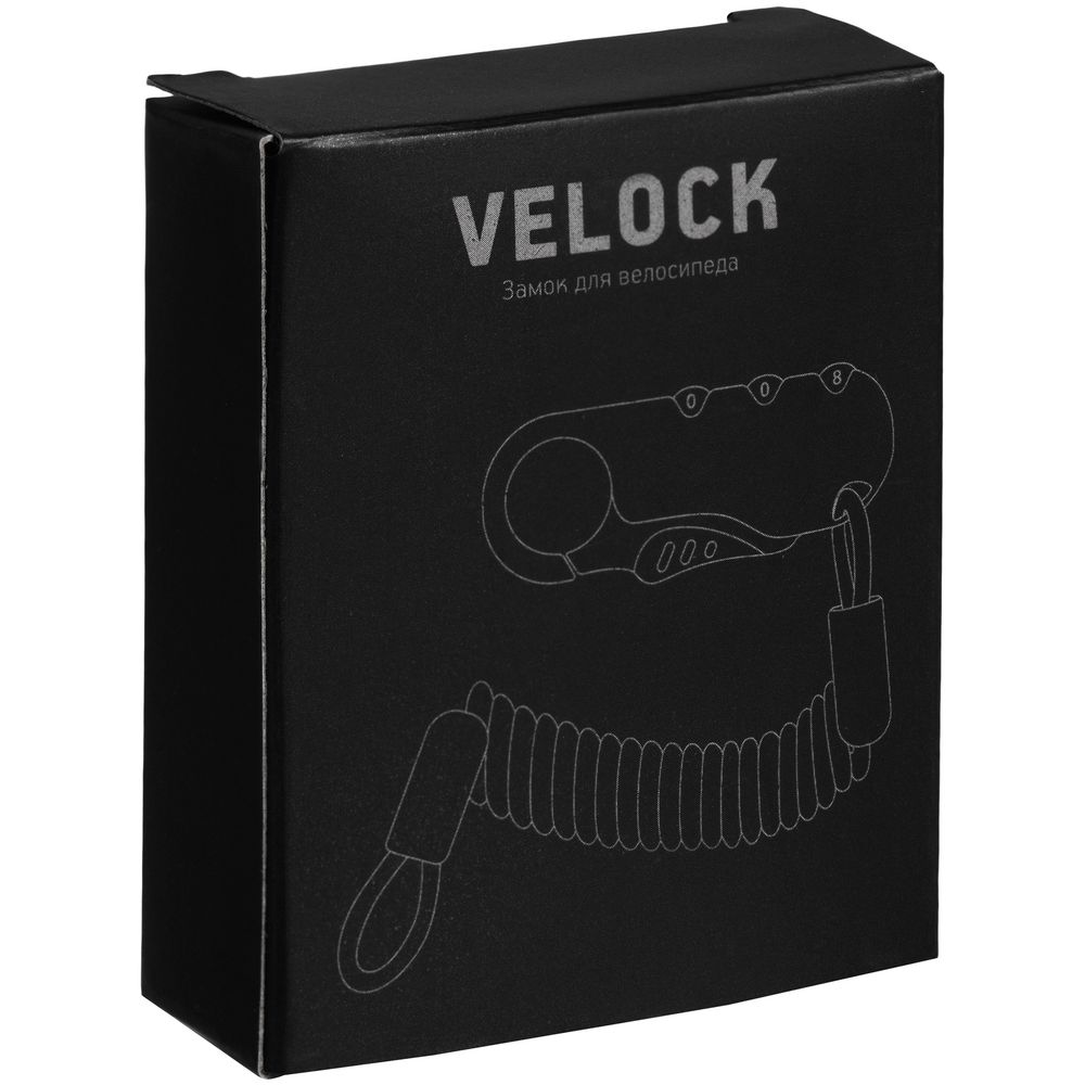 Кодовый замок для велосипеда Velock — пример нанесения логотипа () | Print Logo