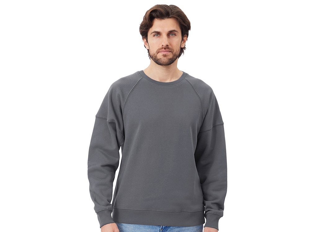 Свитшот оверсайз Paris, унисекс, темно-серый