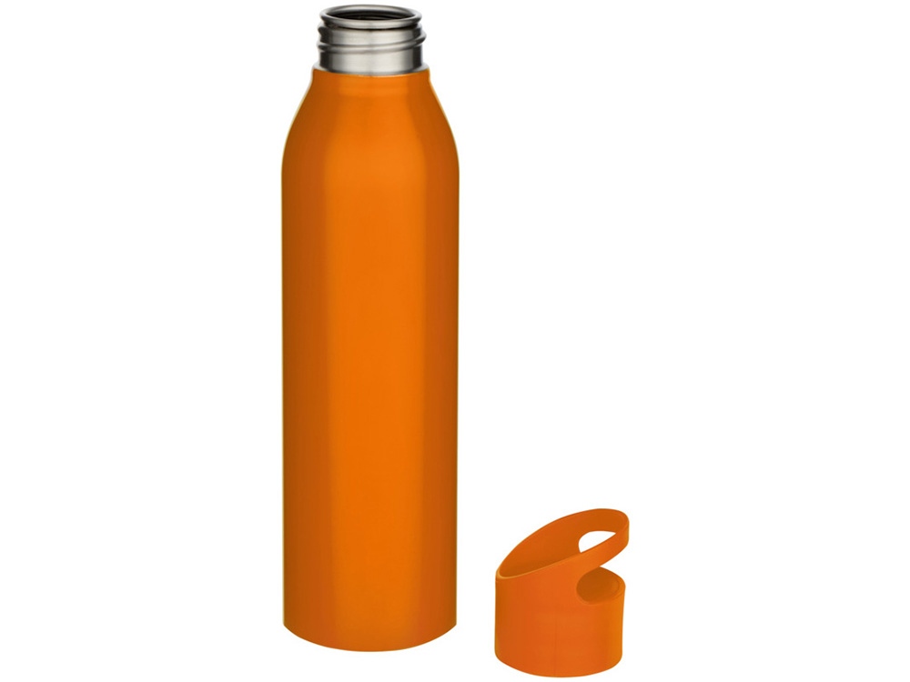 Одностенная бутылка для воды Sky, изготовленная из нержавеющей стали, 650 мл, оранжевый