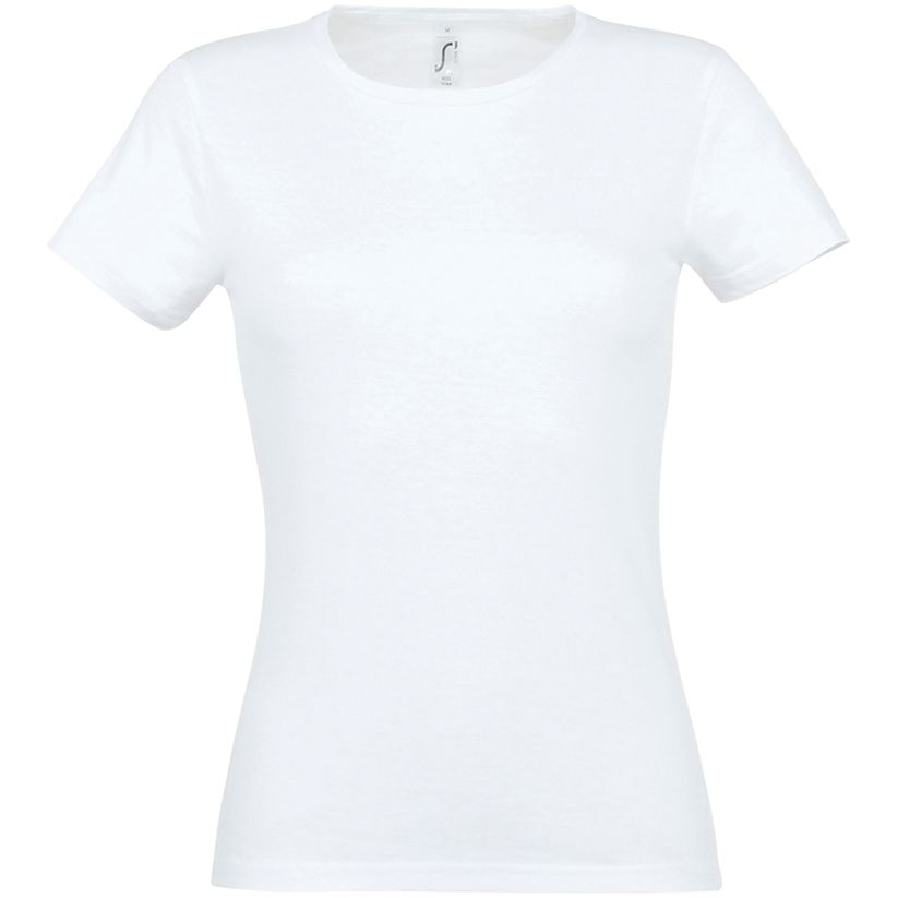 Футболка женская Miss 150 с логотипом Sol's | Print Logo