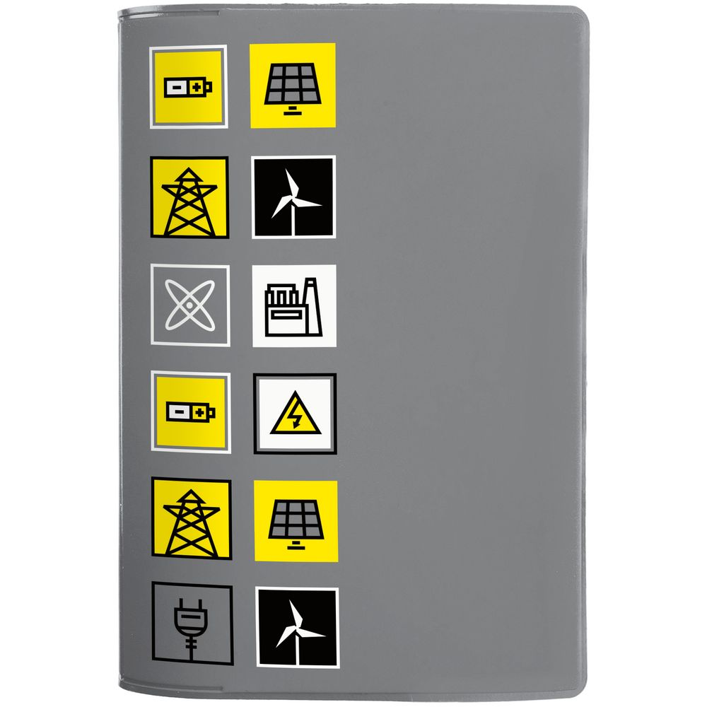 Обложка для паспорта Industry, ver.2 с логотипом сделано в России | Print Logo