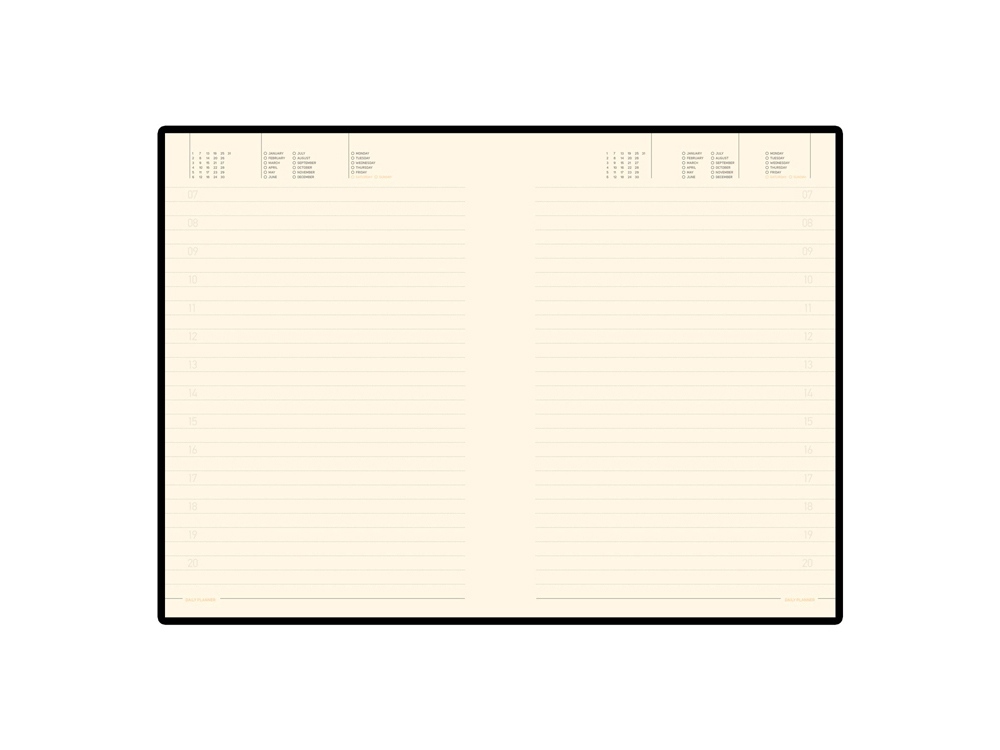 Ежедневник А5 недатированный Megapolis Velvet Flex, серый