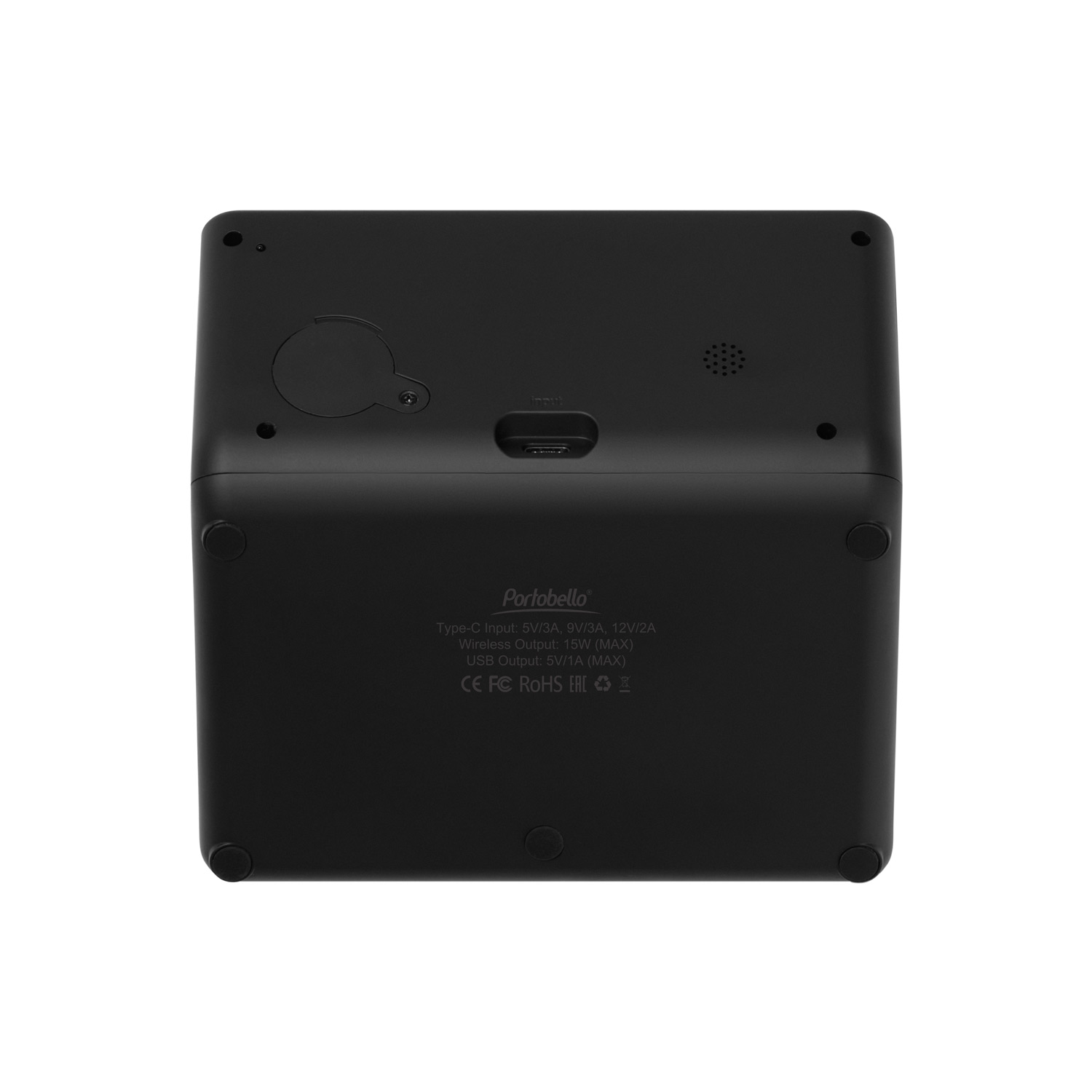 Зарядная станция с часами 15W Зенит (Zenith) фото на сайте Print Logo.