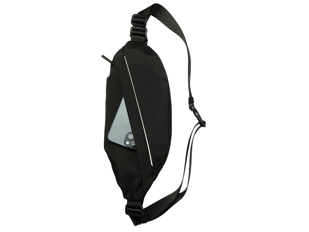 Сумка-слинг Band, черный/белый