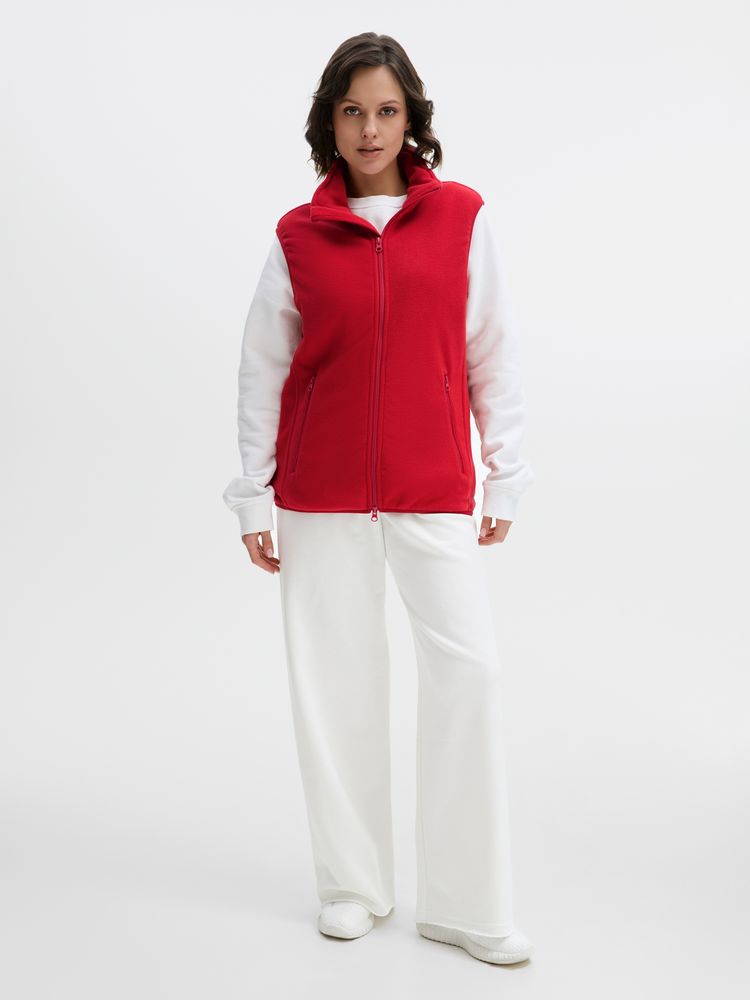 Жилет флисовый унисекс Ben Mac, красный, размер XL