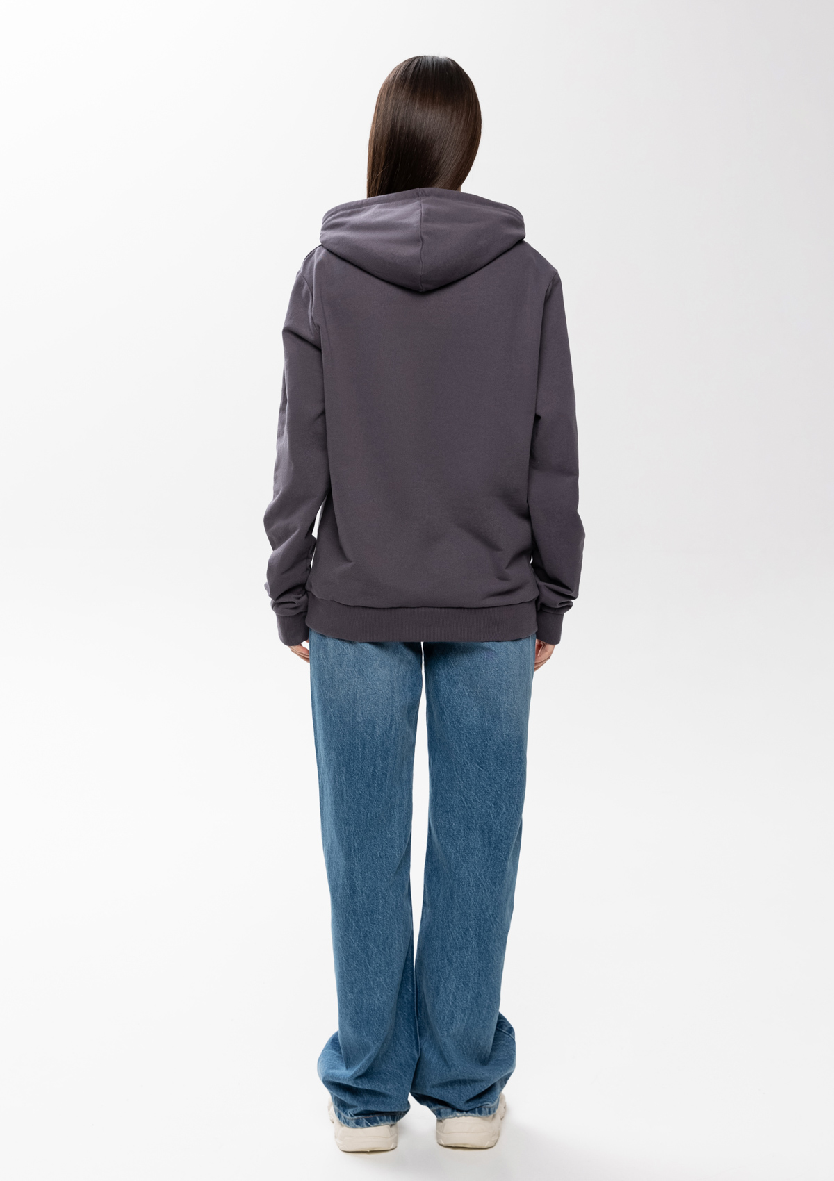 Худи унисекс STAN футер без начёса 260, 23, Тёмно-серый,  (100/1)  (46/S)