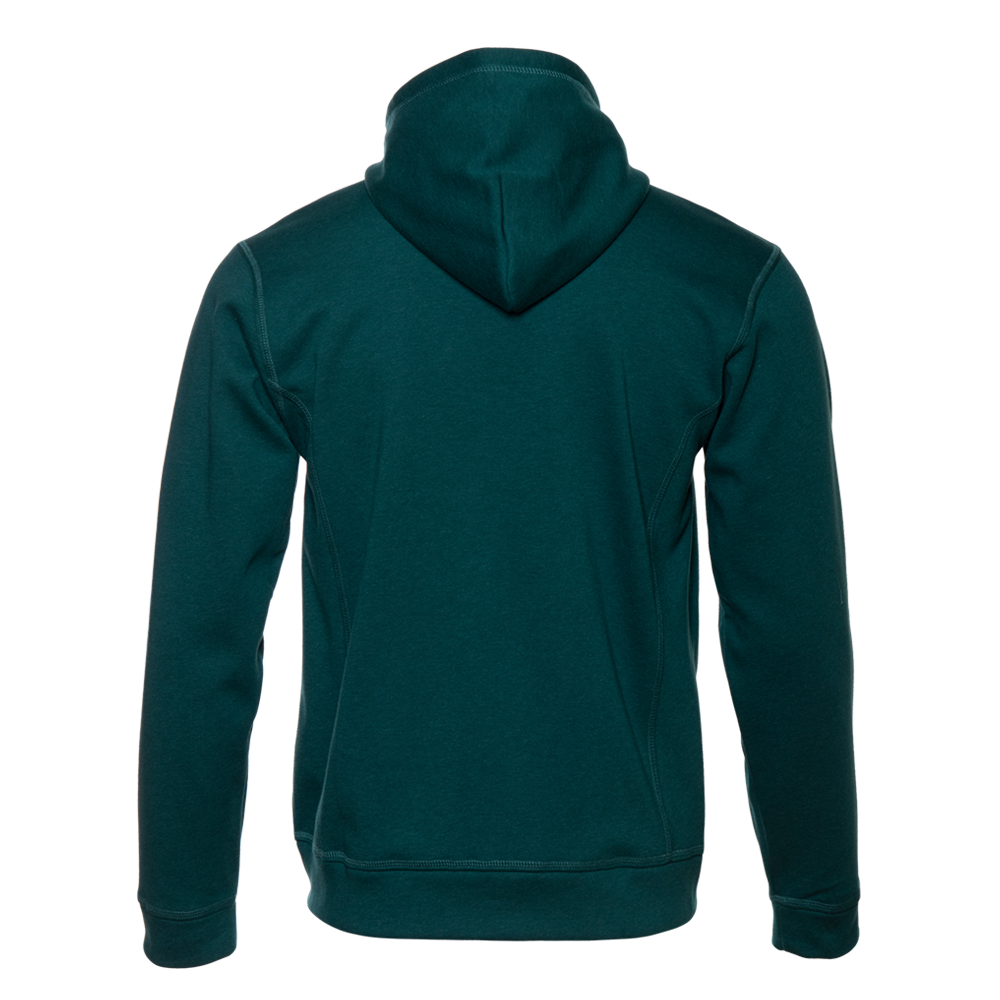 Толстовка мужская STAN с капюшоном на молнии сэндвич 320, 18, Изумрудный меланж,  (131)  (52/XL)