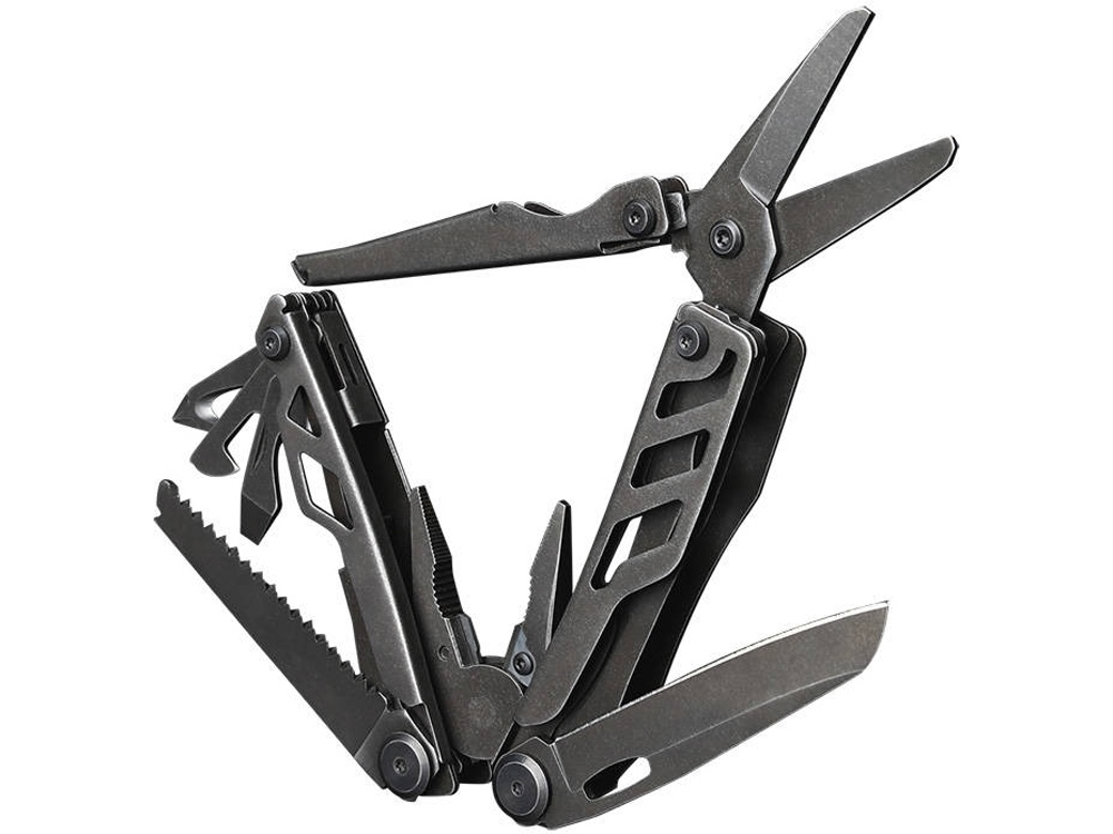 Мультитул Nextool Flagship Pro, черный, 16 функций (NE20120)