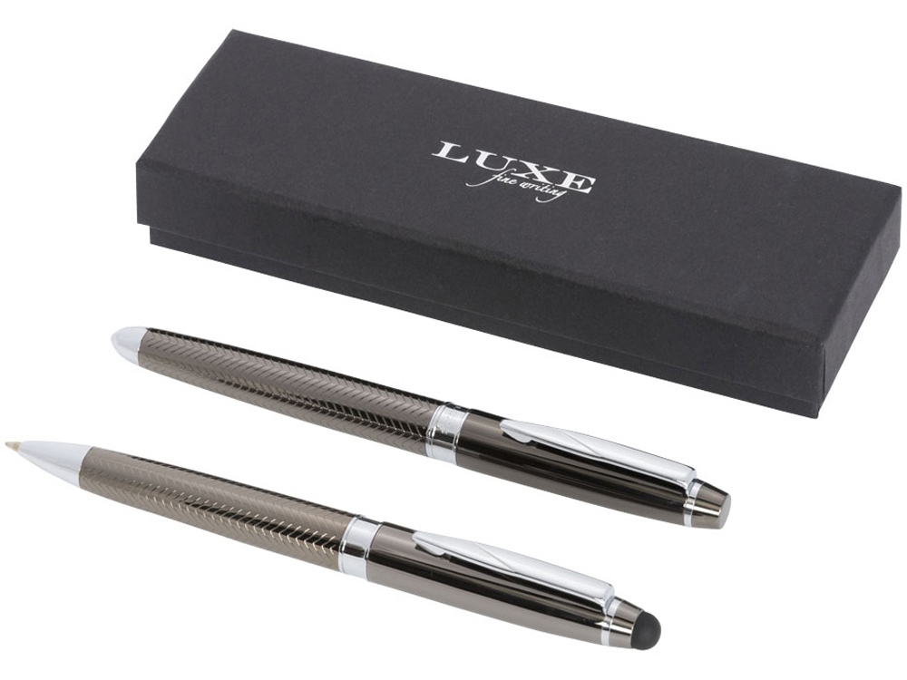 Подарочный набор ручек Pacific Duo с логотипом Luxe | Print Logo