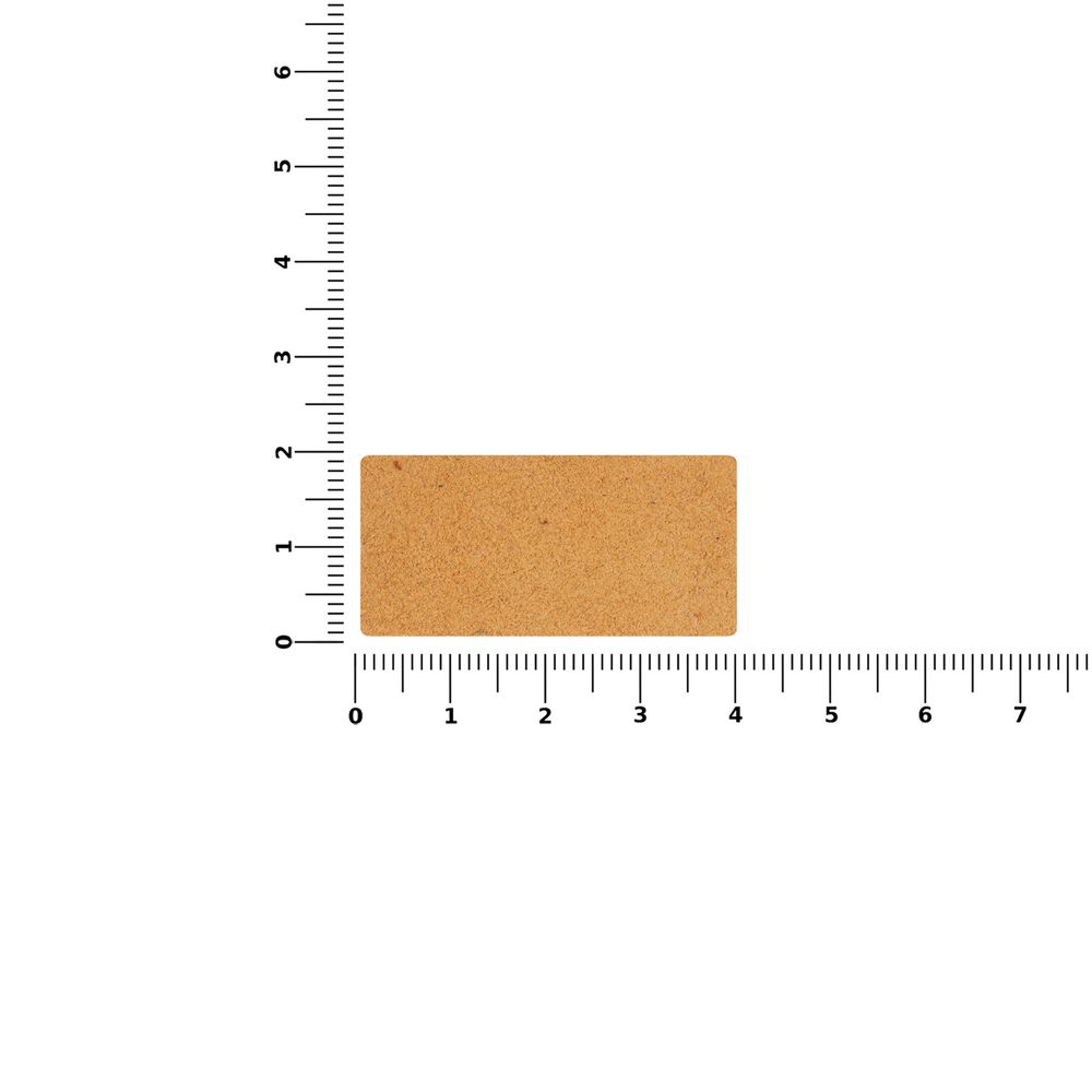 Лейбл кожаный Pasek, XS фото в интернет-магазине Print Logo.