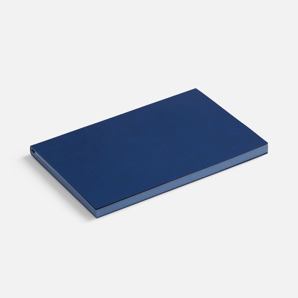 Ежедневник Flat, недатированный, синий