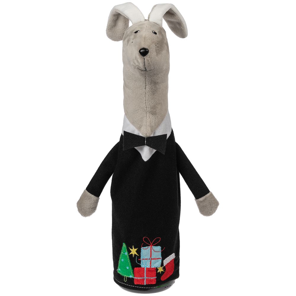 Чехол на бутылку Mr Bunnister — пример нанесения логотипа () | Print Logo