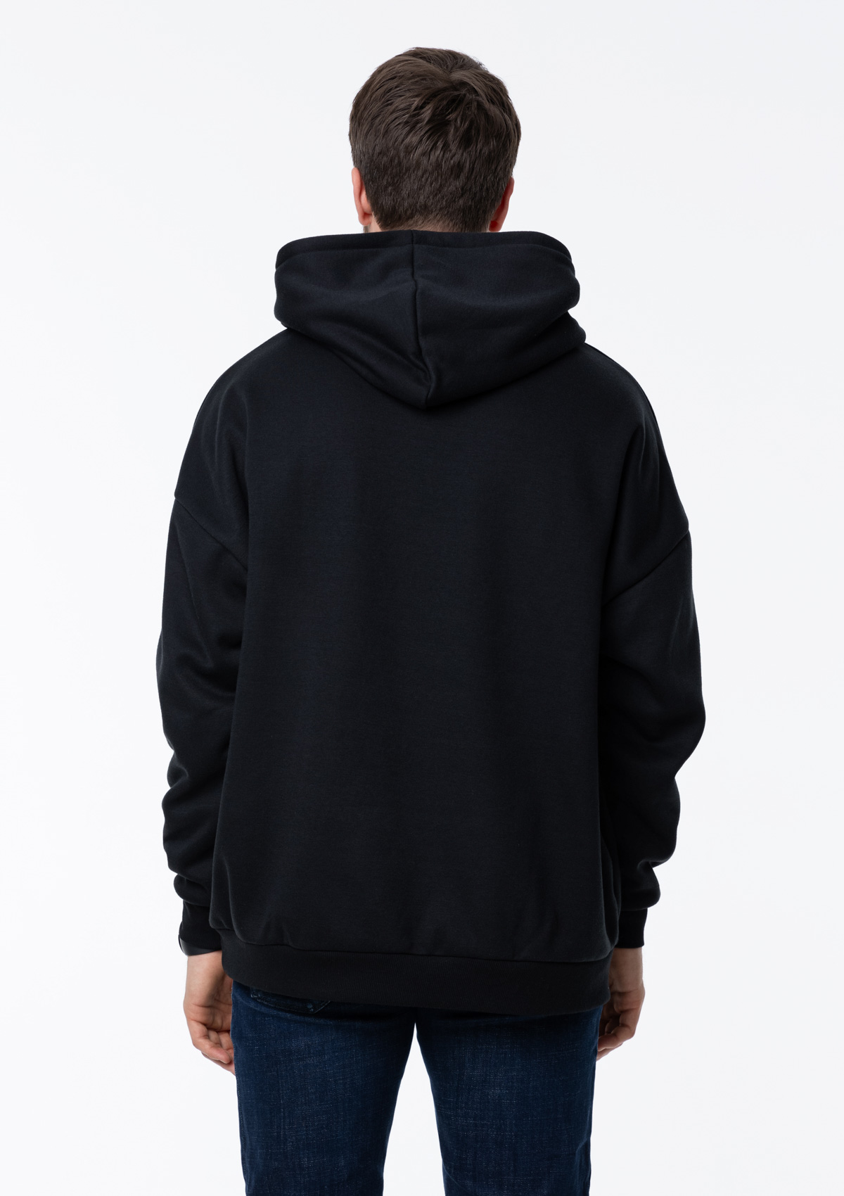 Худи унисекс STAN оверсайз интерсофт 320, 69, Чёрный,  (20)  (56/XXXL)