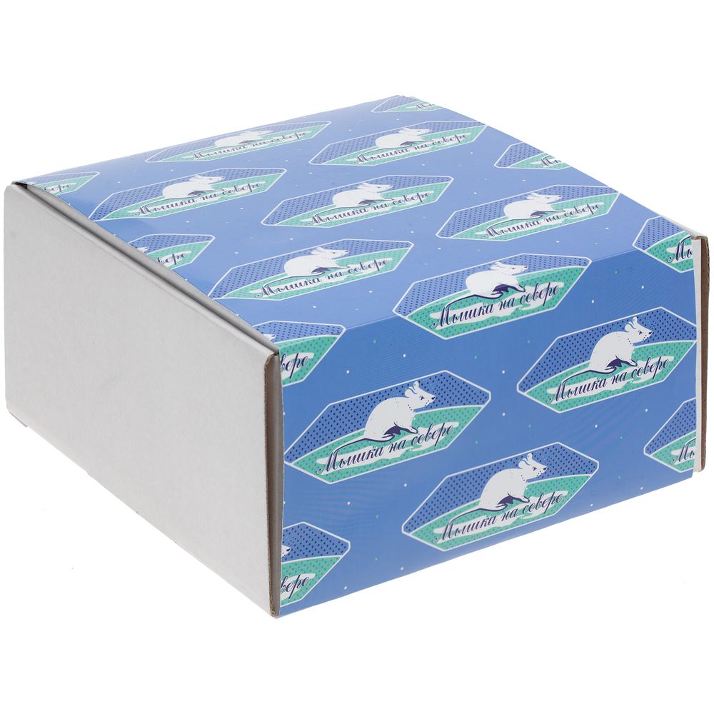 Набор «Мышка на севере» — пример нанесения логотипа (CoolColor) | Print Logo