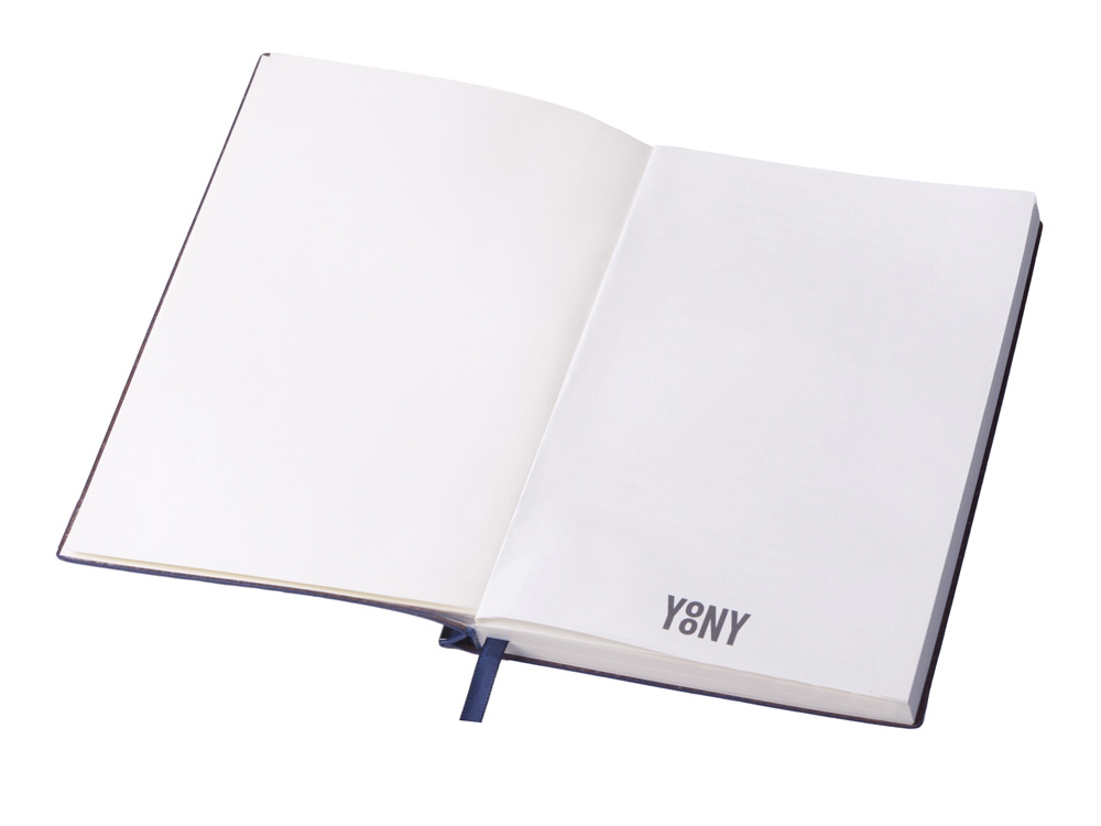 Блокнот А5 Scribe, гибкая обложка, 96 листов 80 гр/м2, темно-синий