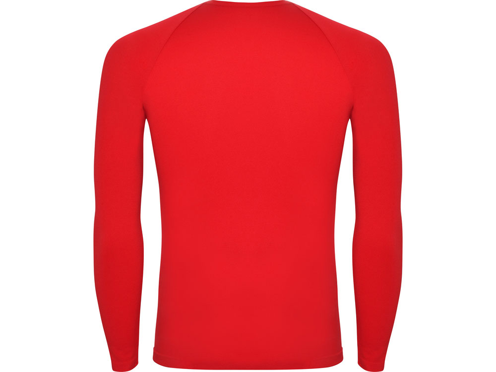 Футболка Prime мужская с длинным рукавом, красный