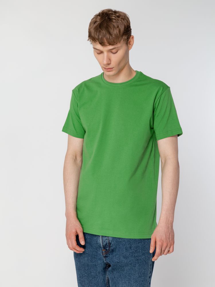 Футболка унисекс T-bolka 160, ярко-зеленая, размер M