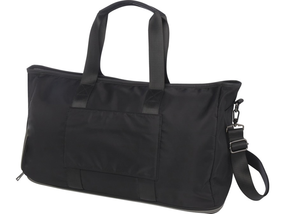 Спортивная сумка Rhine из переработанного материала с возможностью расширения с логотипом  | Print Logo