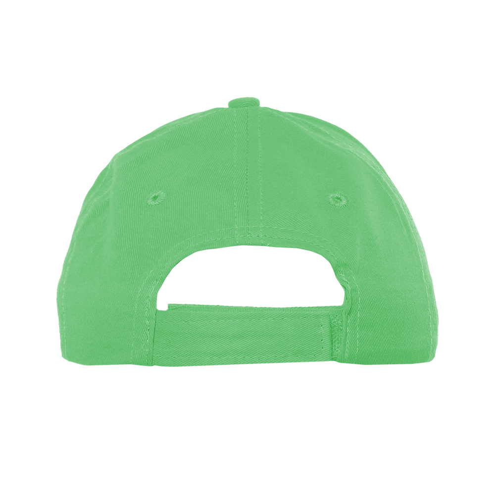 Детская бейсболка STAN 5 клиньев хлопок 150, 10J, Ярко-зелёный,  (26)  (52-54/ONE SIZE)