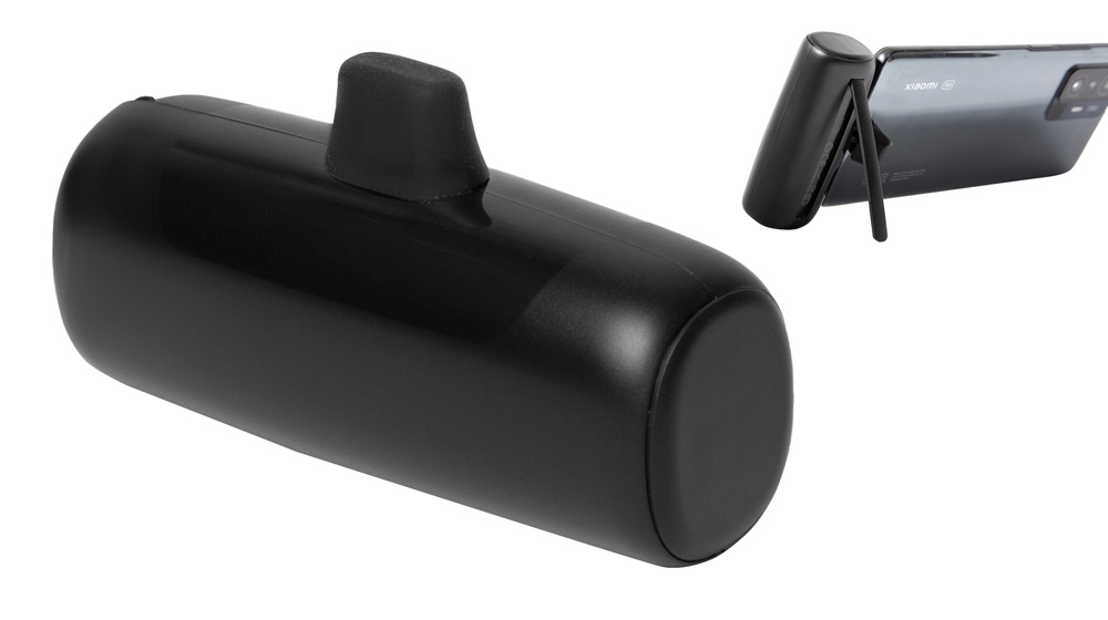 Внешний аккумулятор с разъёмом Type-C Inject, 4000 mAh с логотипом Evolt | Print Logo