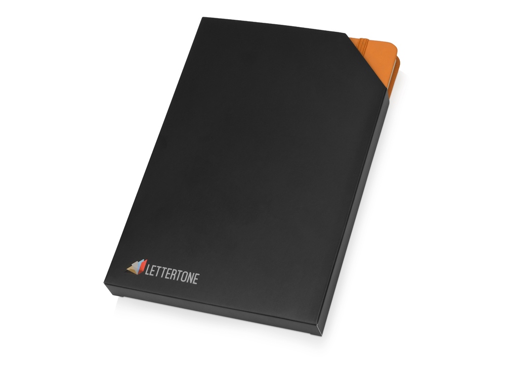 Блокнот А5 Vision, Lettertone, оранжевый (Р)