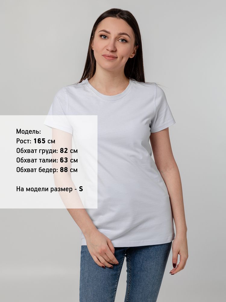 Футболка женская T-bolka Stretch Lady фото на сайте Print Logo.