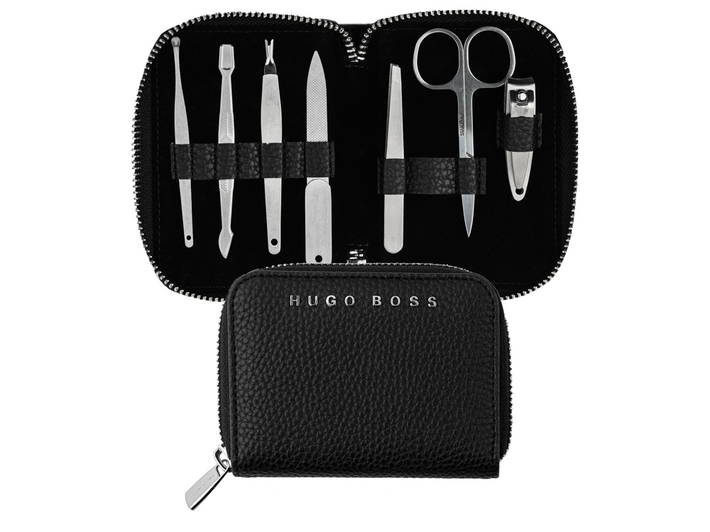 Маникюрный набор Storyline Black с логотипом HUGO BOSS | Print Logo