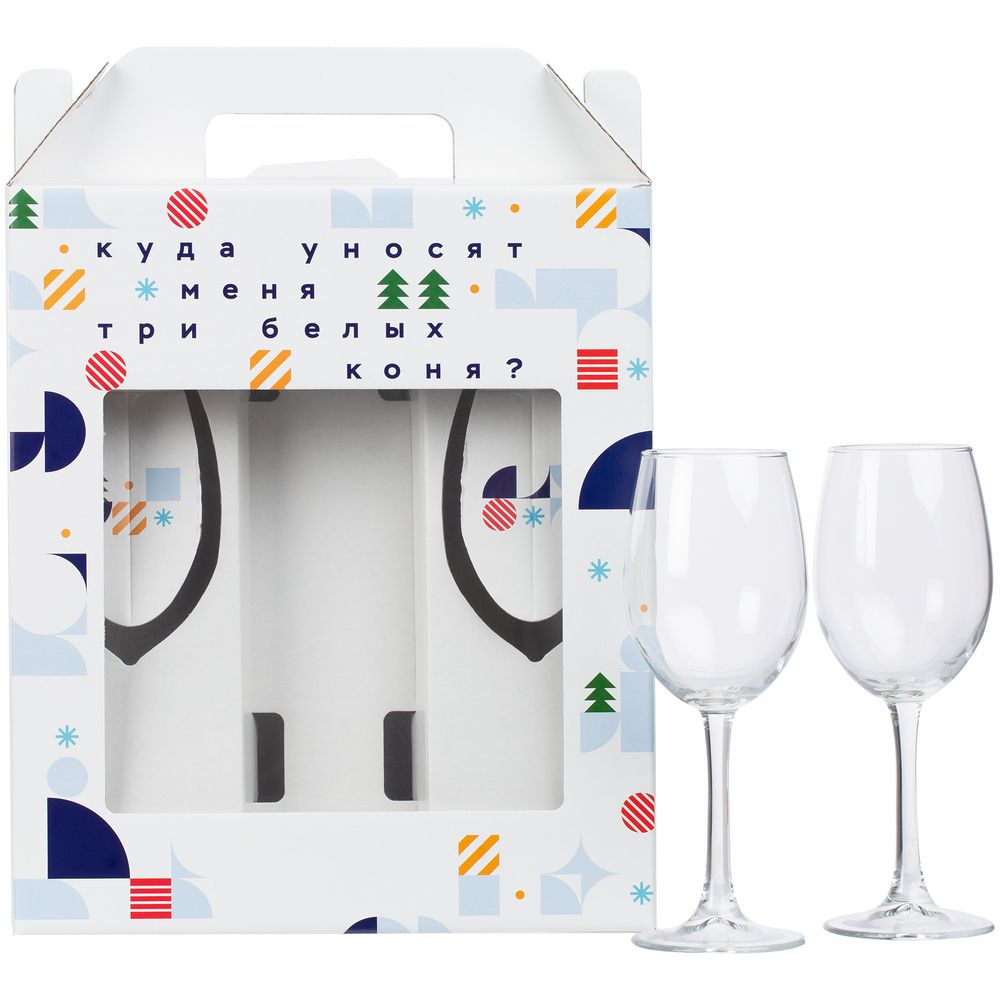 Набор Heart of Glass с логотипом  | Print Logo